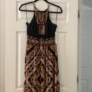 Geometric Maxi Dress